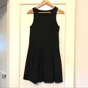 Cynthia Rowley Fit n Flare Black Dress Size S